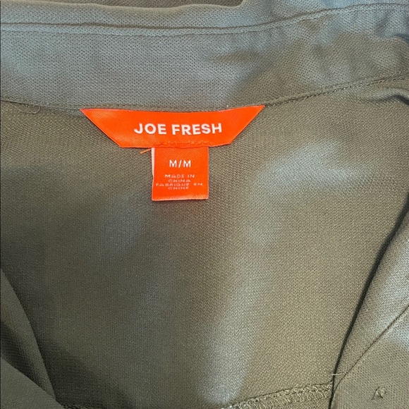 Joe Fresh Dark Green Long Sleeve Dress - Picture 3 of 8